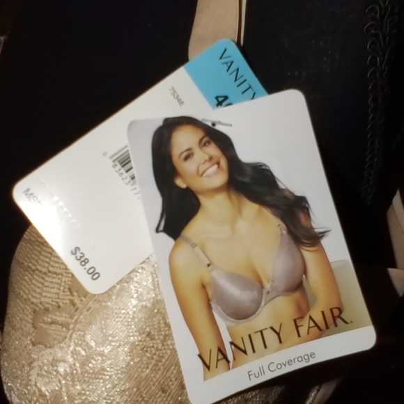 NWT Vanity Fair Underwire Bra 40C Full Coverage Back Smoother 1/2 Price - Picture 2 of 5